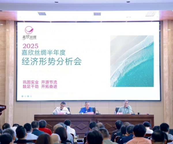 J9直营集团丝绸2025半年度经济局势分析会顺利召开
